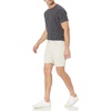 Amazon Essentials Men’s Slim-Fit 7″ Inseam Stretch 5-Pocket Shorts with Tapered Leg(Stone)
