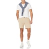 Amazon Essentials Men’s Slim-Fit 7″ Lightweight Comfort Stretch Oxford Shorts with Tapered Leg(Khaki Brown)