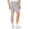 Amazon Essentials Men’s Slim-Fit 7″ Lightweight Comfort Stretch Oxford Shorts with Tapered Leg(Light Grey)