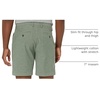 Amazon Essentials Men’s Slim-Fit 7″ Lightweight Comfort Stretch Oxford Shorts with Tapered Leg(Olive)