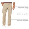 Amazon Essentials Men’s Slim-Fit All-Day Stretch Casual Chino Pant(Khaki)