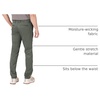 Amazon Essentials Men’s Slim-Fit All-Day Stretch Golf Pant(Olive)