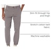 Amazon Essentials Men’s Slim-Fit Cotton Joggers, Breathable(Dark Grey)