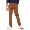 Amazon Essentials Men’s Slim-Fit Cotton Joggers, Breathable(Dark Khaki)