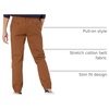 Amazon Essentials Men’s Slim-Fit Cotton Joggers, Breathable(Dark Khaki Brown)
