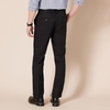 Amazon Essentials Men’s Slim-Fit Flat-Front Dress Pant(Black)