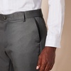 Amazon Essentials Men’s Slim-Fit Flat-Front Dress Pant(Dark Grey)