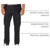 Amazon Essentials Men’s Slim-Fit Stretch Cargo Pants with Tapered Leg(Black)