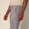 Amazon Essentials Men’s Slim-Fit Stretch Cargo Pants with Tapered Leg(Dark Grey)