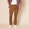 Amazon Essentials Men’s Slim-Fit Wrinkle-Resistant Flat-Front Chino Pant(Dark Khaki Brown)