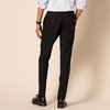 Amazon Essentials Men’s Slim-Fit Wrinkle-Resistant Stretch Dress Pant(Black)