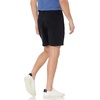 Amazon Essentials Men’s Straight-Fit 7″ Inseam Stretch 5-Pocket Shorts(Black)
