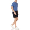 Amazon Essentials Men’s Straight-Fit 7″ Inseam Stretch 5-Pocket Shorts(Black)