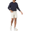 Amazon Essentials Men’s Straight-Fit 7″ Inseam Stretch 5-Pocket Shorts(Stone)