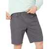 Amazon Essentials Men’s Straight-Fit 9″ Inseam Stretch Cotton Twill 5-Pocket Shorts(Dark Grey)