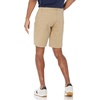 Amazon Essentials Men’s Straight-Fit 9″ Inseam Stretch Cotton Twill 5-Pocket Shorts(Khaki)