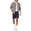 Amazon Essentials Men’s Straight-Fit 9″ Inseam Stretch Cotton Twill 5-Pocket Shorts(Midnight Blue)