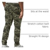 Amazon Essentials Men’s Straight-Fit Breathable Stretch Cargo Pants (Available in Big & Tall)(Green Camo)