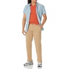 Amazon Essentials Men’s Straight-Fit Casual Stretch Chino Pant(Dark Khaki)