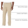 Amazon Essentials Men’s Straight-Fit Casual Stretch Chino Pant(Khaki)