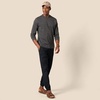 Amazon Essentials Men’s Straight-Fit Chino Jogger Pants with Elastic Waist and Pockets(Black)