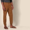Amazon Essentials Men’s Straight-Fit Chino Jogger Pants with Elastic Waist and Pockets(Dark Khaki Brown)