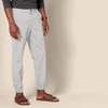 Amazon Essentials Men’s Straight-Fit Chino Jogger Pants with Elastic Waist and Pockets(Light Grey)