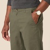 Amazon Essentials Men’s Straight-Fit Chino Jogger Pants with Elastic Waist and Pockets(Olive)