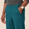 Amazon Essentials Men’s Straight-Fit Chino Jogger Pants with Elastic Waist and Pockets(Washed Teal Green)