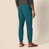 Amazon Essentials Men’s Straight-Fit Chino Jogger Pants with Elastic Waist and Pockets(Washed Teal Green)
