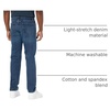 Amazon Essentials Mens Straight-Fit Stretch Jean(Vintage Wash)