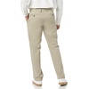 Amazon Essentials Men’s Straight-Fit Wrinkle-Resistant Flat-Front Chino Pant(Khaki)