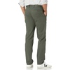 Amazon Essentials Men’s Straight-Fit Wrinkle-Resistant Flat-Front Chino Pant(Olive)