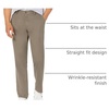 Amazon Essentials Men’s Straight-Fit Wrinkle-Resistant Flat-Front Chino Pant(Taupe)