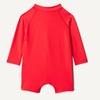 Amazon Essentials Unisex Babies’ Long-Sleeve One-Piece Rashguard(Bright Poppy Red)