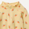 Amazon Essentials Unisex Babies’ Long-Sleeve One-Piece Rashguard(Light Yellow Crabs)
