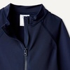 Amazon Essentials Unisex Babies’ Long-Sleeve One-Piece Rashguard(Navy)