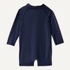 Amazon Essentials Unisex Babies’ Long-Sleeve One-Piece Rashguard(Navy)