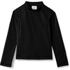 Amazon Essentials Boys and Toddlers’ Long Sleeve UPF 50 Rashguard T-Shirt(Black)