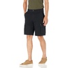 Amazon Essentials Men’s 10″ (25cm) Lightweight Cotton Blend Stretch Cargo Shorts(Black)