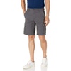 Amazon Essentials Men’s 10″ (25cm) Lightweight Cotton Blend Stretch Cargo Shorts(Dark Grey)