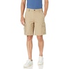 Amazon Essentials Men’s 10″ (25cm) Lightweight Cotton Blend Stretch Cargo Shorts(Khaki)