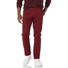 Amazon Essentials Men’s 5-Pocket Stretch Twill Pants(Burgundy)