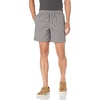 Amazon Essentials Men’s 6″ Inseam Regular Fit Drawstring Shorts with Elastic Waist and Pockets(Grey)