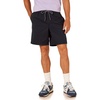 Amazon Essentials Men’s 8″ Inseam Relaxed-Fit Cotton Drawstring Pull-On Walk Shorts, Summer-Weight(Black)