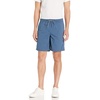 Amazon Essentials Men’s 8″ Inseam Relaxed-Fit Cotton Drawstring Pull-On Walk Shorts, Summer-Weight(Deep Blue)
