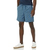 Amazon Essentials Men’s 8″ Inseam Relaxed-Fit Cotton Drawstring Pull-On Walk Shorts, Summer-Weight(Navy/Indigo  Palm)