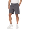 Amazon Essentials Men’s 9″ Elastic Waist Cargo Shorts(Dark Grey)
