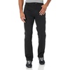 Amazon Essentials Men’s Athletic Fit Chinos, Work Pants, 5-Pocket, Cotton Stretch(Black)