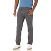 Amazon Essentials Men’s Athletic Fit Chinos, Work Pants, 5-Pocket, Cotton Stretch(Grey)
